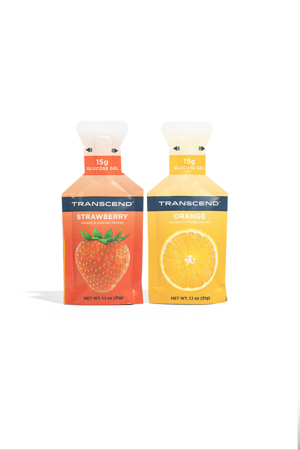 15g Strawberry + Orange Glucose Gels