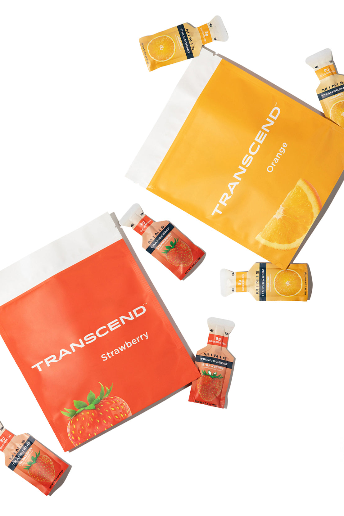 8g Mini Glucose Gels – Transcend Foods